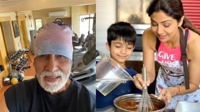 #IndiaLockdown ಪಾತ್ರೆ ತೊಳಿಯುತ್ತಿದ್ದಾರೆ ಬಿ ಟೌನ್ ನಟಿಯರು!