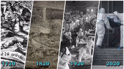 നൂറ്റാണ്ടിലൊരിക്കൽ ലക്ഷങ്ങളുടെ ജീവനെടുക്കുന്ന മഹാമാരികൾ, അഭിശപ്തമോ ഈ ഇരുപതുകൾ?