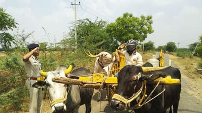 படிச்சாலும் அறிவில்லாம சுத்துறவங்களுக்கு சரியான பாடம்.. விவசாயிக்கு சல்யூட் அடித்த போலீஸ்