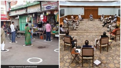 80 കോടി പേർക്ക് 3 രൂപയ്ക്ക് അരി എത്തിക്കാമെന്ന് കേന്ദ്രം, അകലം പാലിച്ച് ഇരുന്ന് മന്ത്രിമാർ