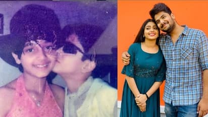 'മീനാച്ചിക്കൊരുമ്മയുമായി കണ്ണന്‍' ; പ്രിയതാരങ്ങളുടെ ബാല്യകാലചിത്രം ഏറ്റെടുത്ത് ആരാധകര്‍