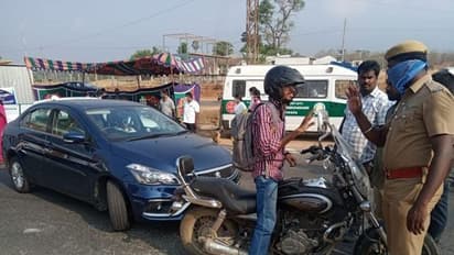 தமிழ்நாட்டில் ஊரடங்கை மீறி வெளியே சுற்றிய 1,100 பேர் மீது வழக்குப்பதிவு.. போலீஸார் அதிரடி நடவடிக்கை