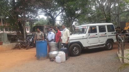 വ്യാജവാറ്റ് വ്യാപകമാകുന്നു,200 ലിറ്റര് വാഷ് പിടികൂടി, പരിശോധന കര്ശനമാക്കി പൊലീസ്