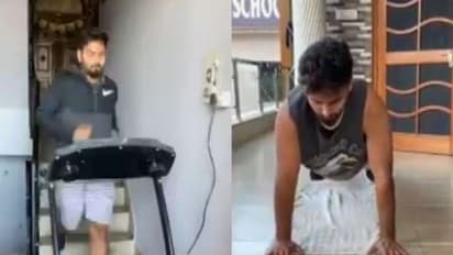 కరోనాతో దేశం లాక్డౌన్: ఫిట్నెస్ పెంచుకుంటున్న పంత్, వీడియో వైరల్