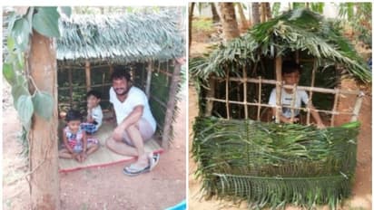 ക്വാറന്റൈൻ കാലത്ത് കുട്ടികള്ക്കായി കളിവീടുണ്ടാക്കി ഹരീഷ് കണാരൻ!