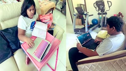 కరోనా ఎఫెక్ట్ తో మూతపడ్డ స్కూళ్లు... అయినా ఆగని కేటీఆర్ పిల్లల చదువులు