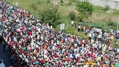 లాక్ డౌన్: 200 కిమీ నడిచి, హైవేపై కుప్పకూలి తుదిశ్వాస విడిచాడు