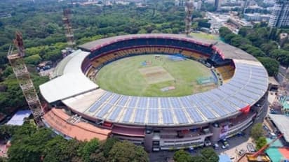 ICC ODI World Cup 2023: ಬೆಂಗಳೂರಿನ ಎಂ ಚಿನ್ನಸ್ವಾಮಿ ಸ್ಟೇಡಿಯಂಗೆ ಹೊಸ ಸ್ಪರ್ಶ..!