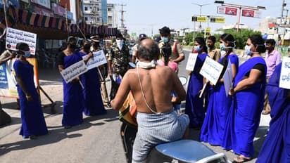 కరోనా కట్టడికి కర్నూలు పోలీసుల వినూత్న ప్రయోగం: ట్రాన్స్‌జెండర్స్‌తో ప్రచారం