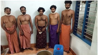 വീടുകളിൽ വ്യാജമദ്യ നിർമ്മാണം: അർത്തുങ്കലില് 5പേര് പിടിയില്, 30 ലിറ്റര് കോടയും കണ്ടെത്തി