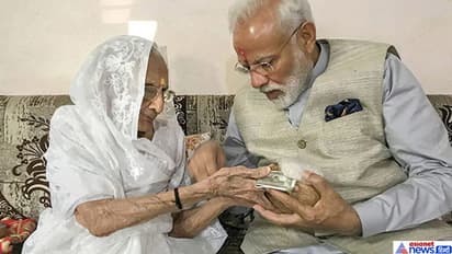 PM Modi’s mother Heeraben administered first dose of COVID-19 vaccine