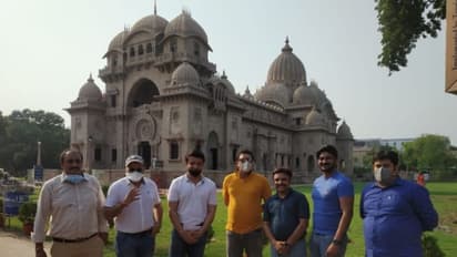 Coronavirus: BCCI chief Sourav Ganguly visits Belur Math after 25 years, donates 2,000 kg rice