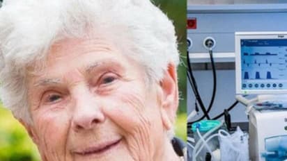 உயிருக்கு போராடிய நேரத்தில்.. "தன் வெண்டிலேட்டரை" இளம் நோயாளிக்கு கொடுத்து உயிர்தியாகம் செய்த "மூதாட்டி" !