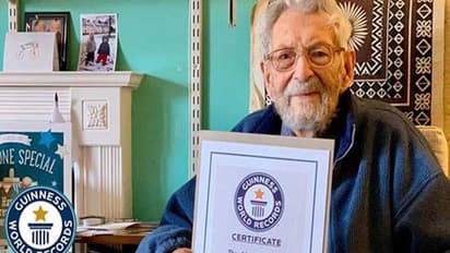 112-ാമത്തെ പിറന്നാൾ ആഘോഷിച്ചത് ഐസൊലേഷനിൽ, ഈ മുത്തച്ഛൻ ലോകത്തിലെ ഏറ്റവും പ്രായം കൂടിയ വ്യക്തി