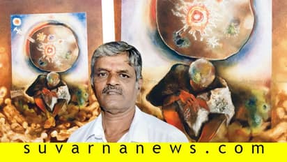 ಪ್ರಸ್ತುತ ಜಗತ್ತಿನ ಭವಿಷ್ಯದಂತಿದೆ ಈ ಕೊರೋನಾ ಕಲಾಕೃತಿ..!