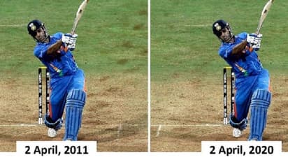 ಧೋನಿ ವಿಶ್ವಕಪ್ ಸಿಕ್ಸರ್, ರವಿ ಶಾಸ್ತ್ರಿ ಕಮೆಂಟರಿ ಮೂಲಕ ಪೊಲೀಸರಿಂದ ಕೊರೋನಾ ಜಾಗೃತಿ!