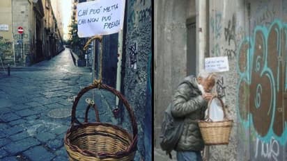 പട്ടിണി കിടക്കുന്നവരെ ഇങ്ങനെ ചേര്‍ത്തുനിര്‍ത്താം; ഇത് ഇറ്റലിയുടെ മാതൃക