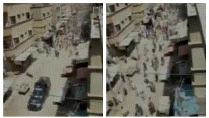 লকডাউনকে বুড়ো আঙ্গুল পাকিস্তানে, পুলিশের গাড়িতে পাথর ছুঁড়ল উন্মত্ত জনতা, দেখুন ভিডিও