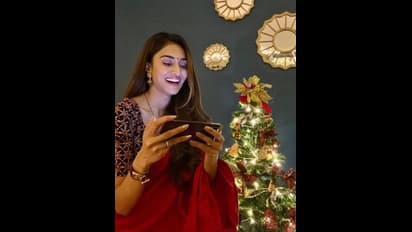 ಜಾರಿತು 'ನಿನ್ನಿಂದಲೇ' ನಟಿಯ ಸೆರಗು; ಏನಕ್ ಹಿಂಗಾಯ್ತು ಎರಿಕಾ?