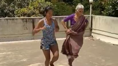 കിടിലന് അമ്മായിയമ്മയും മരുമകളും; വീഡിയോ...