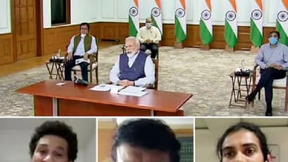 మోడీ పిలుపు: స్పందించి, స్పందించమని కోరిన క్రీడాకారులు!