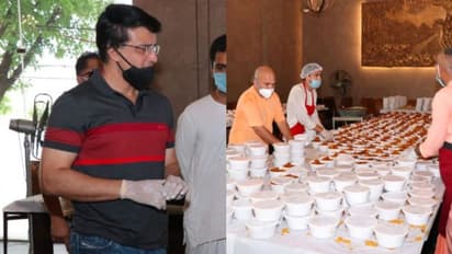 লকডাউনের সময় প্রতিদিন ১০ হাজার মানুষের খাওয়ার দায়িত্ব নিলেন সৌরভ গঙ্গোপাধ্যায়