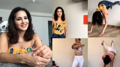 ലൈവ് വീഡിയോയില്‍ ടീഷര്‍ട്ട് ചലഞ്ചുമായി സണ്ണി ലിയോണ്‍