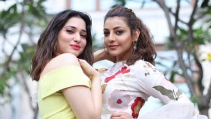 She's a 10 Challenge: కాజల్ కి క్రేజీ ఛాలెంజ్ విసిరిన తమన్నా... చందమామ రిప్లై అదుర్స్!