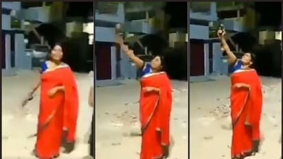 ദീപം തെളിയിക്കല്: യുപിയില് ബിജെപി വനിതാ നേതാവ് റോഡിലിറങ്ങി വെടിയുതിര്ത്തു, വിവാദമായതോടെ മാപ്പപേക്ഷ