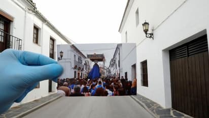 മനുഷ്യഗന്ധമേല്‍ക്കാതെ പൊതുഇടങ്ങള്‍; കാണാം ചിത്രങ്ങള്‍