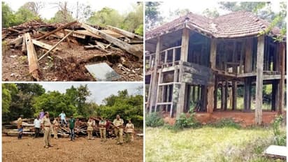 കോളനിവാഴ്ചയുടെ അവശേഷിപ്പായിരുന്ന പാക്കം സ്രാമ്പി നിലംപൊത്തി; അവശിഷ്ടങ്ങള് സംരക്ഷിക്കുമെന്ന് വനംവകുപ്പ്