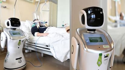 ടോമി സൂപ്പറല്ലേ; ഇവനൊരു റോബോട്ടാണ്, രോഗികളെ പരിശോധിച്ച് വിവരങ്ങൾ അപ്പപ്പോൾ ഡോക്ടറെ അറിയിക്കും