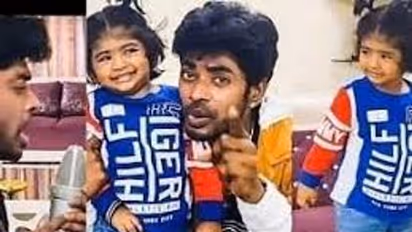 பச்சை கறிய பச்சையா தின்னா அதுக்கு பேரு கொரோனா! மகளுடன் சேர்ந்து சாண்டி வெளியிட்ட விழிப்புணர்வு வீடியோ!