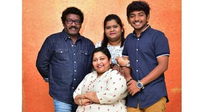 அசுரன் நடிகர் கருணாஸ் கெனின் அழகிய குடும்பம் பாக்க அப்பாவ போலவே இருக்காரே !