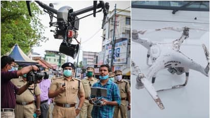 कोरोना का कहर: बिहार में ड्रोन कर रहे हैं निगरानी