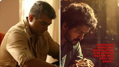 மறுபடியும் அஜித்தை காப்பியடித்த விஜய்... ட்விட்டரில் கட்டிப்புரண்டு சண்டை போடும் தல-தளபதி ஃபேன்ஸ்...!