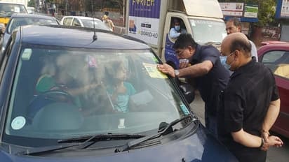 ಲಾಕ್ಡೌನ್: ಚೆಕ್ಪೋಸ್ಟ್ ಪರಿಶೀಲಿಸಿದ ಗೃಹ ಸಚಿವ ಬೊಮ್ಮಾಯಿ