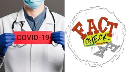 'കൊവിഡ് പിടിപെട്ട് ഇറ്റലിയിലെ ആശുപത്രിയില്‍ മരിച്ചുകിടക്കുന്ന ഡോക്ടർമാർ'; ചിത്രം വ്യാജം