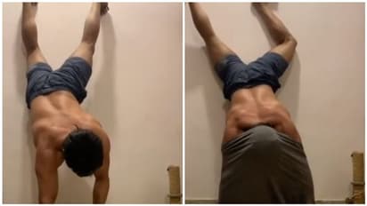 டாம் ஹாலண்ட் சேலஞ்ச்..! தலைக்கீழாய் நின்றபடி செய்து அசத்திய நடிகர் நகுல்!