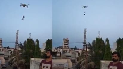 ಗೆಳೆಯನಿಗೆ ಡ್ರೋನ್ ಮೂಲಕ ಬಂತು ಪಾನ್ ಬೀಡಾ, ಯುವಕನ ಐಡಿಯಾಗೆ ಪೊಲೀಸರಿಂದ ಭರ್ಜರಿ ಗಿಫ್ಟ್!