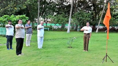 RSS ಪ್ರಾರ್ಥನಾ ದಿವಸ: ಮನೆಯಿಂದಲೇ ನಮಸ್ತೆ ಸದಾ ವತ್ಸಲೇ ಮಾತೃಭೂಮಿ ಎಂದ ಸಿಎಂ