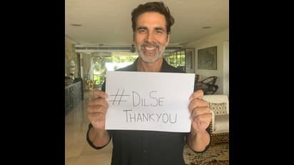 ಅಕ್ಷಯ್‌ ಕುಮಾರ್‌ #DilSe  ಥ್ಯಾಂಕ್ಯೂ ಅಭಿಯಾನಕ್ಕೆ ಸ್ಟಾರ್‌ಗಳ ಸಾಥ್‌