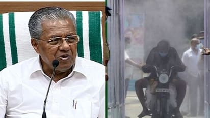 അണുനാശിനി ടണലുകള്‍ അശാസ്ത്രീയം; പ്രവര്‍ത്തിക്കുന്ന ടണലുകള്‍ ഒഴിവാക്കണമെന്ന് മുഖ്യമന്ത്രി