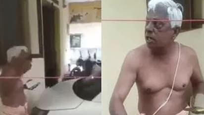 கழிவுநீர் லாரி ஓட்டுநரை சாதி பெயரை சொல்லி கழுவி ஊத்திய முதியவர்.. போலீசார் அலேக்கா தூக்க திட்டம்..?