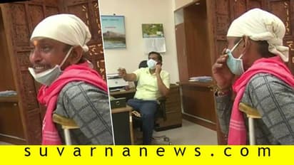 ಅಪಘಾತದಲ್ಲಿ ತಾಯಿ ಸಾವು: ಅಂತ್ಯಕ್ರಿಯೆಗೆ ತೆರಳಲಿಕ್ಕಾಗದ ವಿಕಲಚೇತನ ಪುತ್ರನ ಪರದಾಟ !