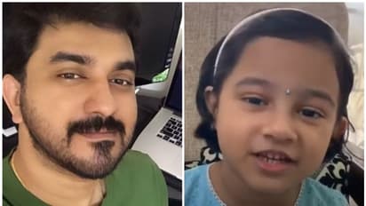 ജീവാംശമായി പാടി സംഗീത സംവിധായകനെയും പാട്ടിലാക്കി കുഞ്ഞ് നിരഞ്‍ജന- വീഡിയോ