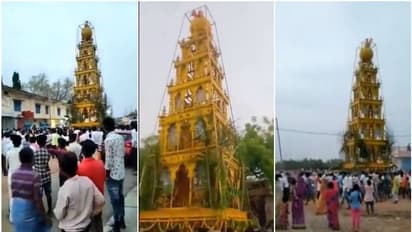 হটস্পট এলাকায় লকডাউন ভেঙে ধর্মীয় জমায়েতে কয়েকশো মানুষ, এবার কি বলা হবে 'মন্দির ভাইরাস'