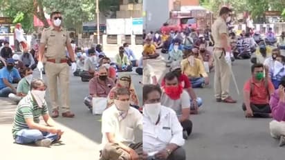 ലോക്ക്ഡൗൺ ലംഘനം; നാല് മണിക്കൂര്‍ 180 പേർ നടുറോഡില്‍, വ്യത്യസ്ത ശിക്ഷയുമായി പൂണെ പൊലീസ്