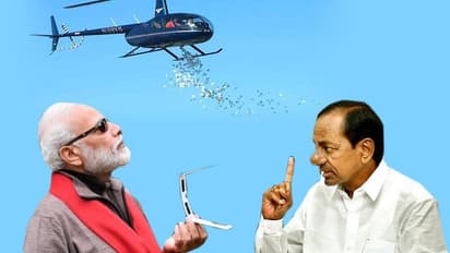 కేసీఆర్ హెలికాప్టర్ మనీ వ్యాఖ్య :మోడీ ఇక డబ్బులు చల్లుడే అన్న టీవీ ఛానెల్, నోటీసులు