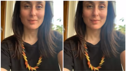 തൈമൂര് പാസ്ത കൊണ്ടുണ്ടാക്കിയ മാലയണിഞ്ഞ് കരീന കപൂര്